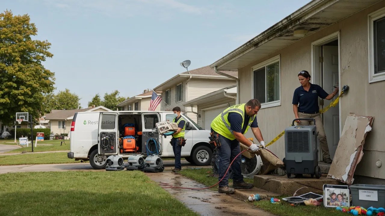 Water Damage Restoration in West Burlington, NY near me